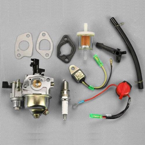 Carburetor Kit For HONDA GX110 GX120 GX140 GX160 GX200 ON/OFF Switch Replacement