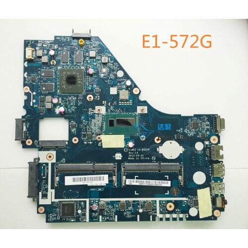 NBMFP1100B For Acer E1-572G Laptop Motherboard V5WE2 LA-9531P Mainboard 100%tested fully work