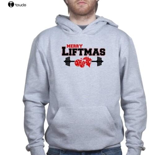 2019 fashion man Hoodies Merry Liftmas Xmas Gym Training Gift Tree Sweatshirt Hoodie SWEATSHIRT
