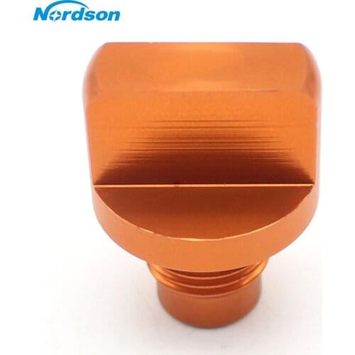 Nordson Orange CNC Aluminum Motorcycle Engine Magnetic Oil Drain Plug Motorcycle Accessories For KTM DUKE 125 200 390