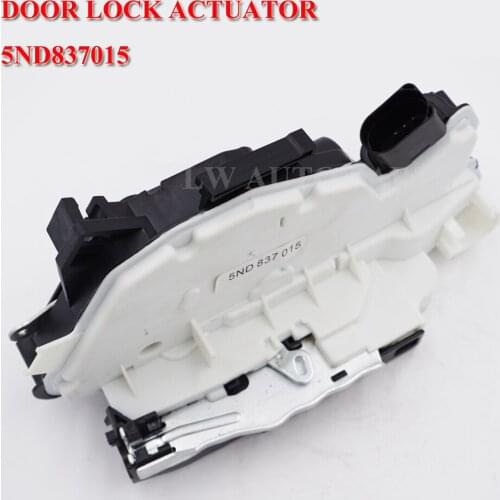 Front Left 5ND837015 1S1837015C 5N1837015 Door Lock Latch Actuator For VW Amarok Tiguan Skoda Superb II Fabia 5J
