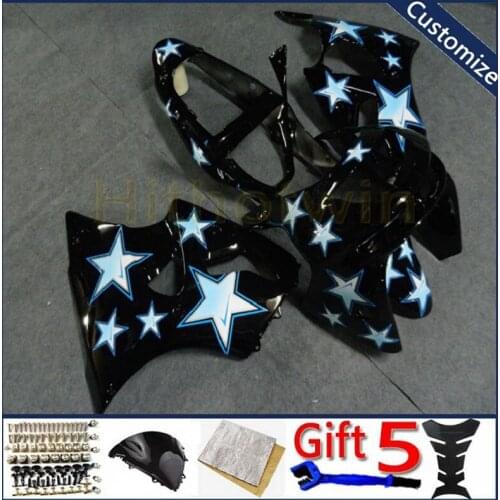 Motorcycle plastic cover For ZX-6R 1998 1999 ZX 6R 98 99 ZX6R ABS plastic motor Fairing kit star