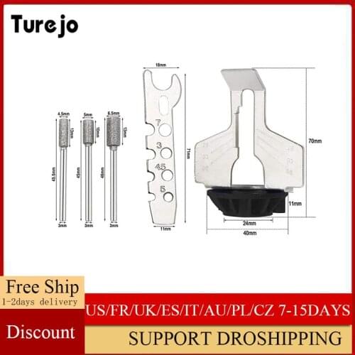 Chain Saw Sharpening Attachment Sharpener Guide Drill Adapter Head Chainsaw Sharpening Attachment Rotary Tool Accessory Kit