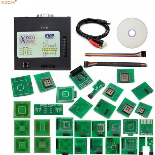 RIOOAK XPROG V5.55 V5.70 V5.74V5.84 Auto ECU Chip Tuning Programmer Xprog-M More Authorization ECU Programming Interface Xprog-M