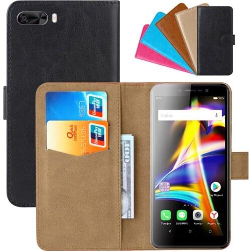 Luxury Wallet Case For BQ BQ-5508L Next LTE PU Leather Retro Flip Cover Magnetic Fashion Cases Strap