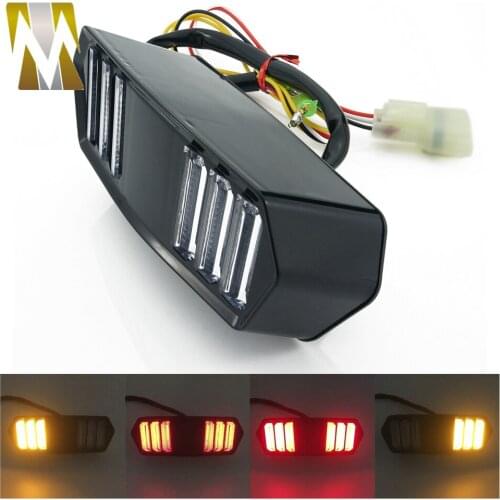 LED Tail Brake Turn Signals Light For MSX125 CBR650F CTX700 CTX700N Rear Warning Turn Signal Indicator Lamp