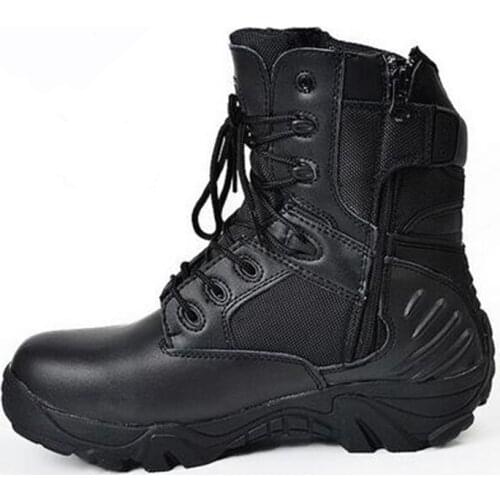 Outdoor Men Hiking Shoes Waterproof Breathable Tactical Combat Military Boots Sport Training Sneakers Anti-Slip Trekking Shoes