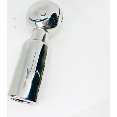 1/4" 3/8'' 1/2'' 3/4'' 1''1-1/4"1-1/2" BSP Female Thread 304 Stainless Steel Sanitary CIP Tank Cleaning Ball Rotating Spray Bal