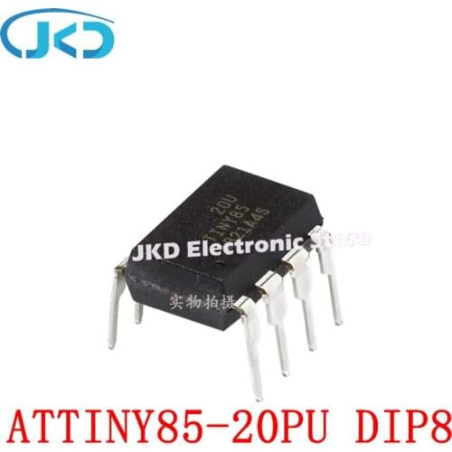 1pcs ATTINY85-20PU ATTINY85-20 ATTINY85 85-20PU DIP-8 new and original In Stock