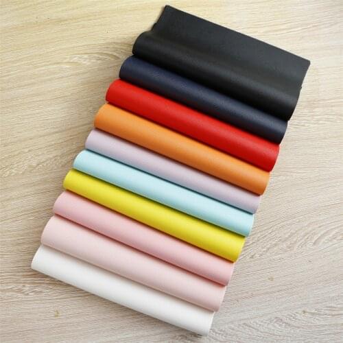10pcs---20x22cm Embossed Small Checks DIY Synthetic Faux PU Leather