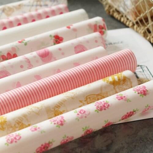 50pcs/set Wax Paper Food Grade Grease food packaging Paper 25*21.5cm snack pad Bread Burger Oilpaper Baking & Pastry Tools