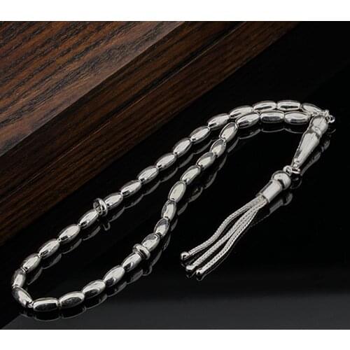 Barley Cut Silver Rosary Model 3