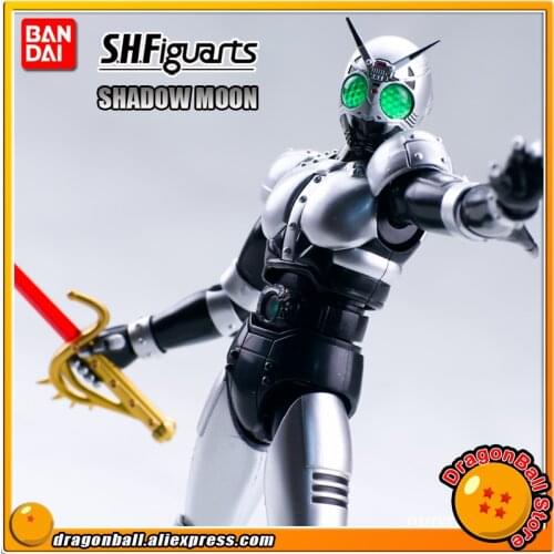 Japan Kamen "Masked Rider Black" Original BANDAI Tamashii Nations SHF/ S.H.Figuarts Toy Action Figure - Shadow Moon V2.0