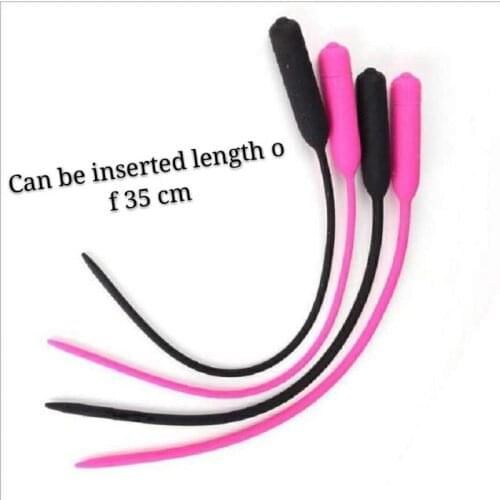 Erotic Silicone Urethral Vibrator Penis Plug Dilators Catheters Male prostate massager Electric Masturbation Sex Toys for man