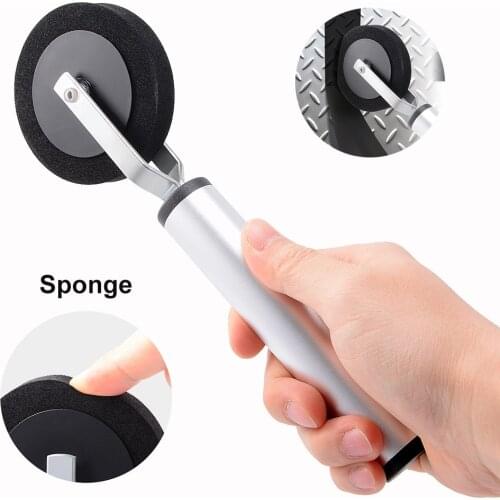 FOSHIO Car Vinyl Wrap Soft Sponge Roller Squeegee Uneven Surface Carbon Fiber Film Sticker Install Wrapping Roller Window Tint