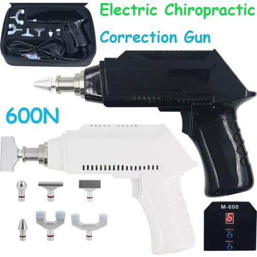 Impulse Adjuster Spine Correction Massager Electric Chiropractic Adjusting Tool 6 Levels Of Strength Adjustable Massage Gun