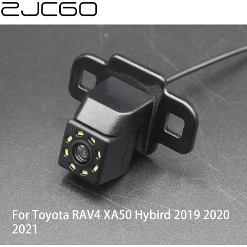 ZJCGO Car Rear View Reverse Backup Parking Reversing Camera for Toyota RAV4 XA50 Hybird 2019 2020 2021