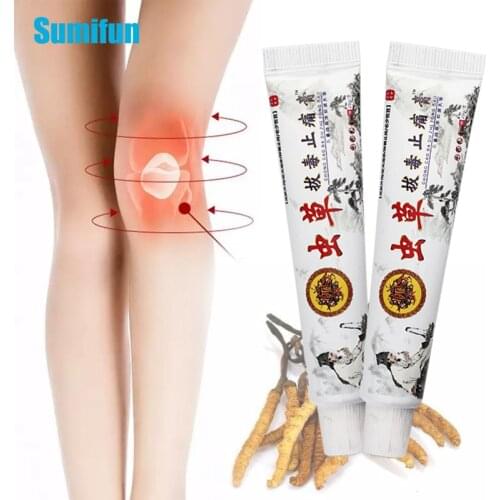 20g Chinese Herbal Ointment Pain Relief Cream Rheumatism Arthritis Knee Joints Lumbar Orthopedic Sprain Body Massage Plaster