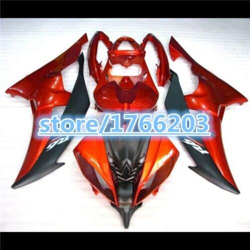 YZF R6 08-11 fairings for YAHAMA YZF R6 2009 2008 YZFR6 2010 2011Dark red black fairing kits
