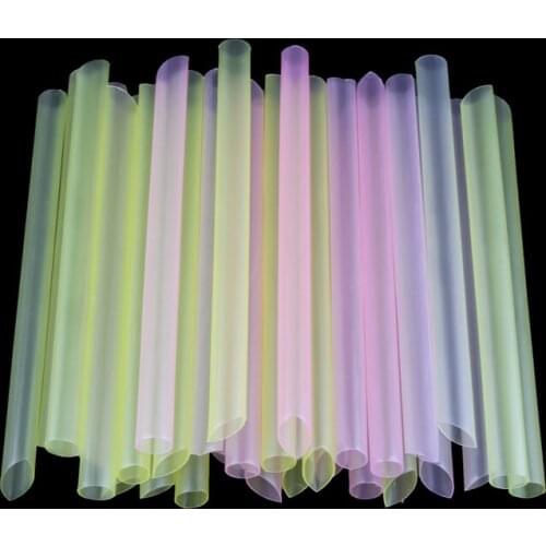 About 33pcs/lot Bubble Boba Tea Fat Dringking Straws Party Smoothies Thick Drink Straw Drop Shipping