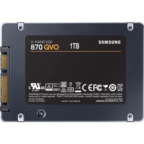 SSD SAMSUNG 870 QVO 2.5" Internal Solid State Drive SSD 1tb HDD 2.5 sata III For Laptop Desktop PC Hard Drive