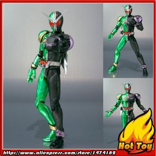 100% Original BANDAI Tamashii Nations S.H.Figuarts (SHF) Action Figure - Cyclone Joker from "Kamen Rider Double/W"