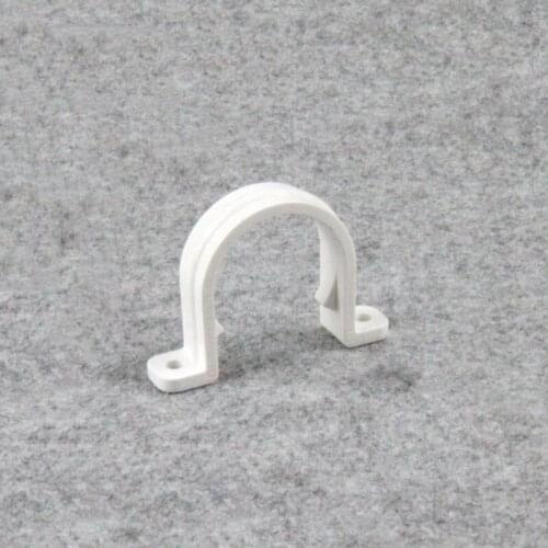 20mm ID PVC N Type Pipe Clamp For Pipe Fitting Coupler Water Connector For Garden Irrigation Aquarium Fish Tank