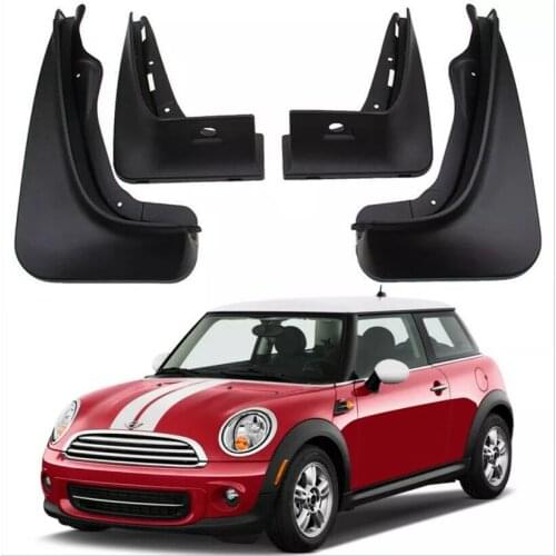 For Mini Cooper ONE R56 2008 2009 2010 2011 2012 2013 2014 High quality Mudguards Splash Guards Mudflap Car Fender 4PCS
