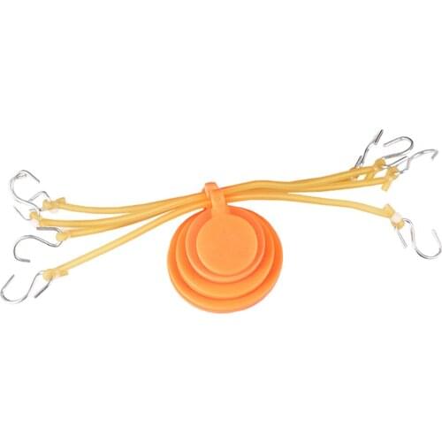 4x Slingshot Target Swinging Aim Reset Hunting Markers Trainer Accessories