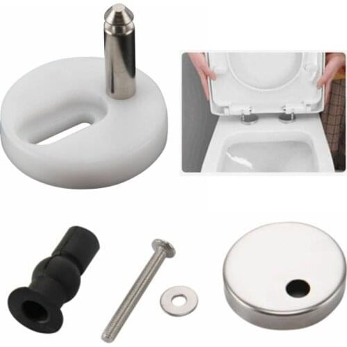 Toilet Cover Fittings Screws Toilet Lid Cover Connectors bolts accessories Toilet Seat Mounting Bathroom Hardware Bath Fixturer