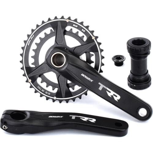 GOLDIXSRAM GXP mtb crankset parts sram crankset shimanoXT 105 crankset bicycle sprocket 38/28T aluminum alloy CNC machining