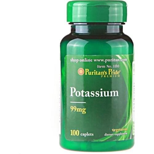 Free Shipping Potassium 99 Mg 100 Pcs
