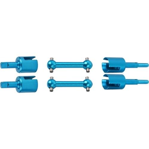 Aluminum Alloy Drive Shaft Adapter Set for 1/10 TAMIYA TT01 TT02 RC Car Upgrade Parts