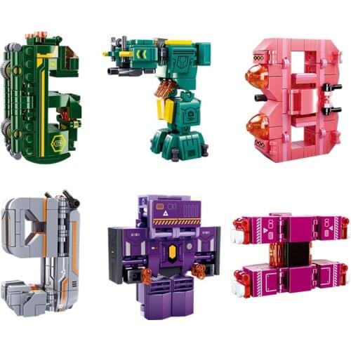611Pcs Science Technic Series Educational Building Blocks Toys For Kid Boys Girls DIY Birthday Present 0820 Digital Robot Models