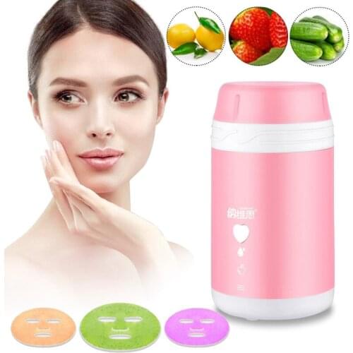 Beauty Face Mask Maker SPA Natural Vegetable Fruit Mask Machine Home Use Collagen Automatic DIY Facial Skin Care Products