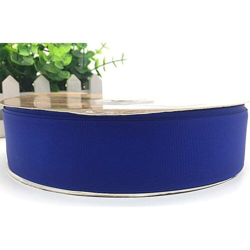 5 yards High Quality Ribbon 6/10/15/20/25/38/50mm Wedding Decoration Grosgrain Ribbon Gift Wrapping Christmas Ribbon #Blue