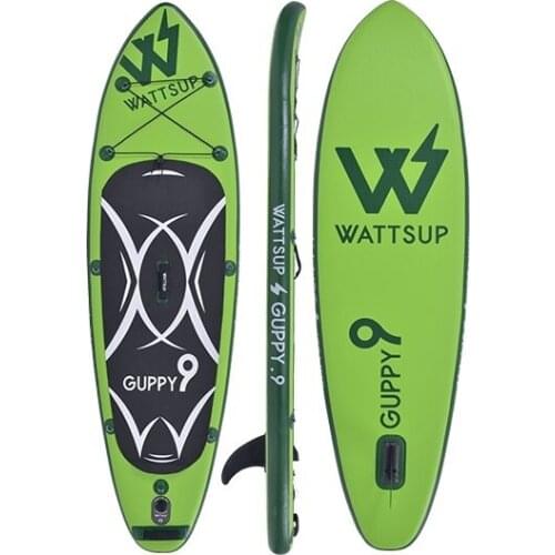 Inflatable Surf Stand Up Sup paddle board iSUP Surfing Paddle board Guppy 9 wakeboat bodyboard kayakboat size375*76*12cm