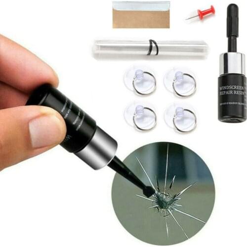 New Car Windshield Repair Tool DIY Car Window Repair Tools Window Glass Curing Glue Auto Glass Scratch Crack Restore Kit