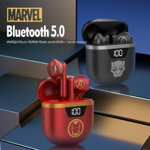 Genuine Marvel Wireless Bluetooth Headset In-ear Noise Reduction Game Sports Fitness 5.0 for Android for IPhone Ios Headset