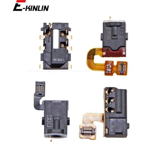 Headphone Ear Earphone Jack Audio Flex Port Connector Repair Parts For HuaWei Honor View 10 9 Lite i9 8X 8 Pro