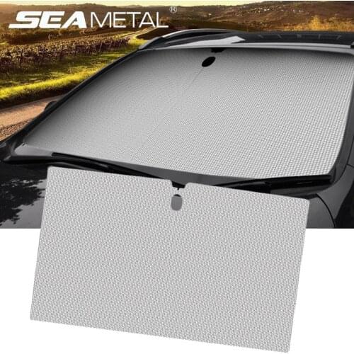 Car Sun Shade Universal Interior Sunshade Cover Window Windshield Auto Folding Front Sunshades Windscreen Covers Sun Protection