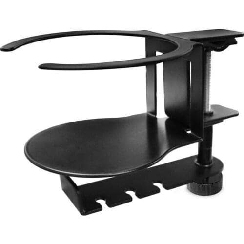 Universal Anti-Scratch Headphone Stand Headset Holder Gaming Headset Heavy Hanging Headphones Hanger Wall Clamp Hook T84D