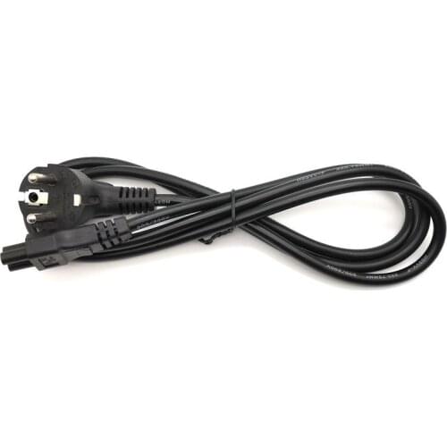 1.2m 1.5m High Quality 3 Pin EU US UK Charger Power Cord Adapter Cable 3-Prong Cord AC Power Supply Cable Free Shipping