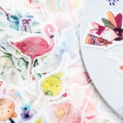 20packs/lot Cute Korean Special Oil Sticker Creative Stickers Decoration Diy Scrapbooking Label Stickers 10 design Wholesale