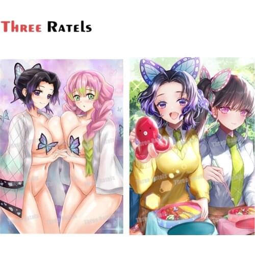 A565 Hentai Sexy Girl Kochou Shinobu Kanroji Mitsuri Car Personality Sticker and Decal Laptop Auto Accessories Decoration PVC