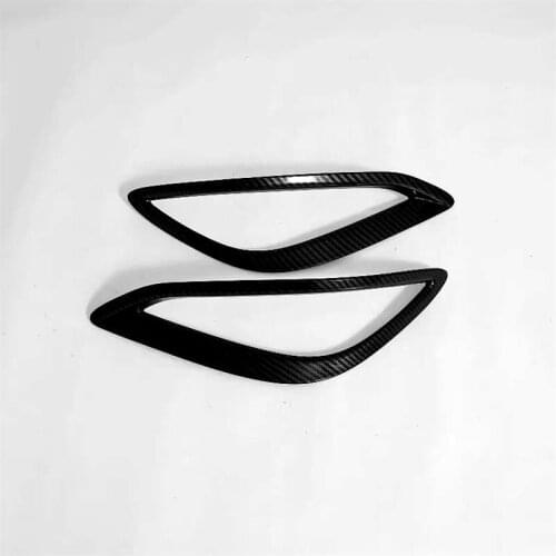 For Toyota Rush F800 F850 2018 2019 2020 Car Styling Accssories Rear Tail Fog Light Foglight Lamp Cover Trims Auto Sticker