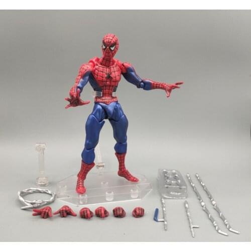 MV Amazing Spider Revoltech No.003 6" Loose Action Figure