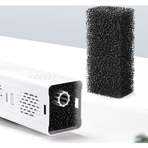 Aquarium 4 In 1 Filter Pump accessories Submersible Internal Replace&Extend Assembly Filter Barrel Black Foam Sponge Fish Tank