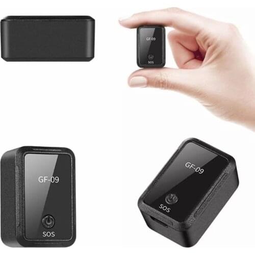GF-09 Mini GPS Tracker Car GPS Locator Anti-Theft Tracker Gps Tracker Anti-Lost Recording Tracking Device Voice Control Durable