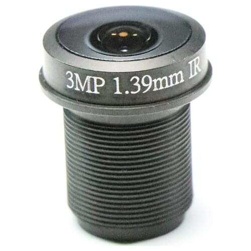 CCTV Camera 1.39mm Lens 3.0 MegaPixel Fisheye 180 Degree MTV M12 x 0.5 Mount Infrared Night Vision Lens For CCTV Camera